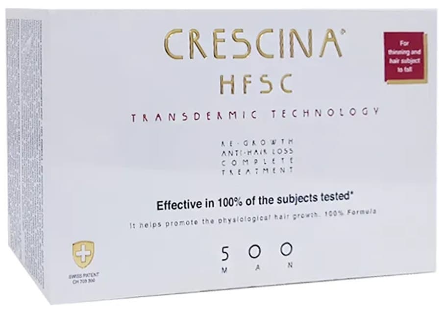 Tratamento Capilar Labo Cosprophar Crescina 500 Man (20 Unidades de 3.5mL)