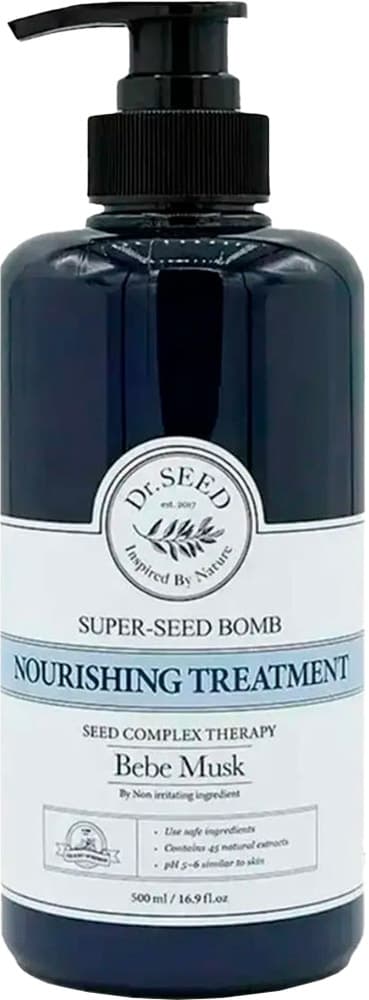 Tratamento Dr. Seed Nourishing Super-Seed Bomb Bebe Musk - 500mL