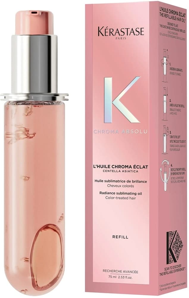 Tratamento Capilar Kérastase Chroma Absolu L´uile Chroma Eclat - 75mL (Refil)