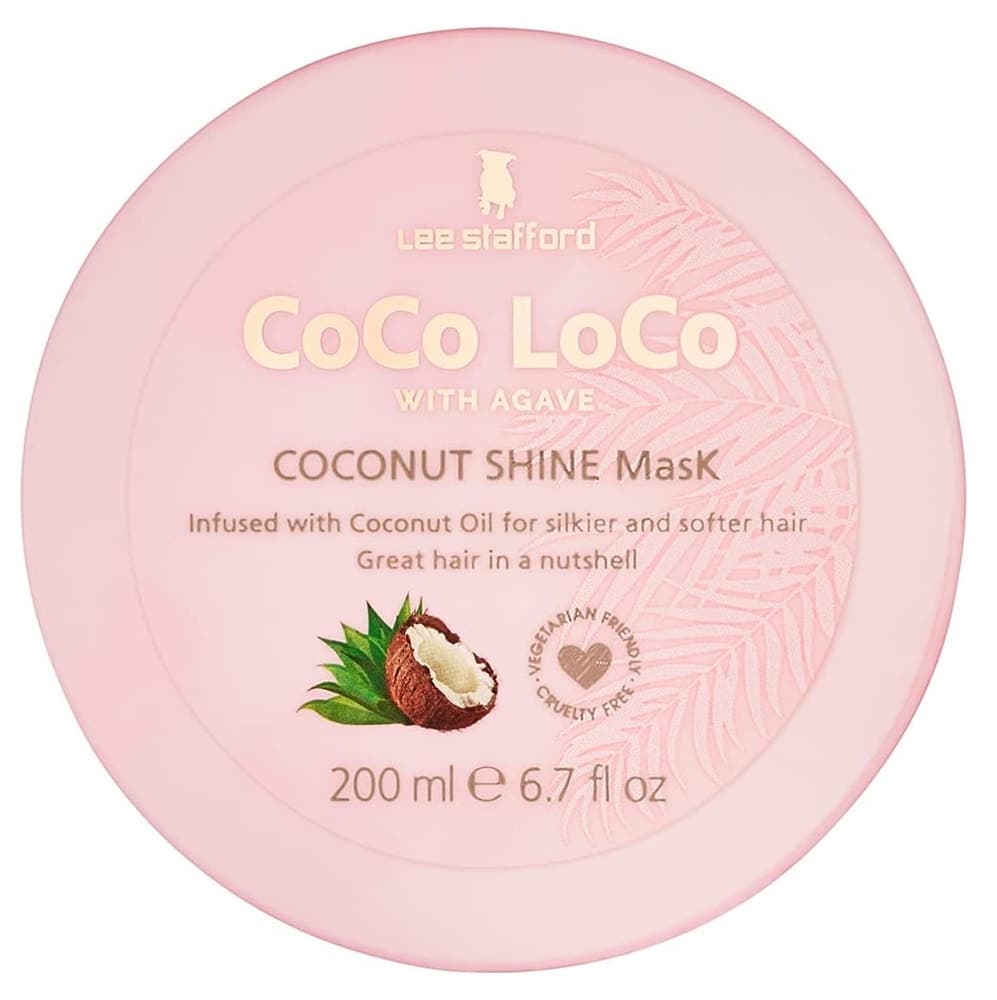 Máscara de Brilho Coco Loco Lee Stafford White Agave - 200mL