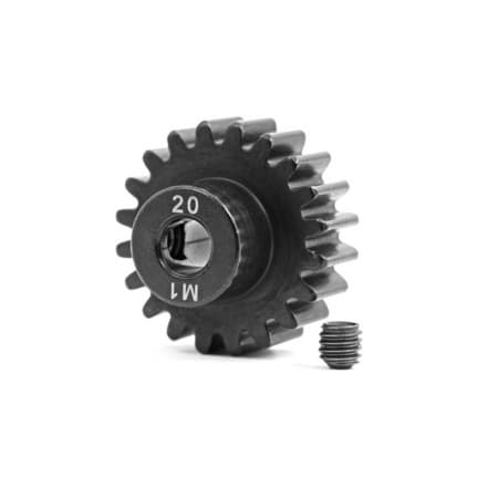 Engrenagem de Pinhão Usinada Traxxas 20 Dentes (1.0 Mod) Furo 5MM 6494R
