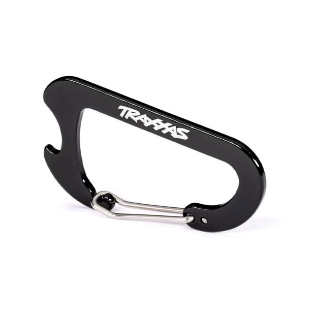 Mosquetão Traxxas Preto com Abridor de Garrafa