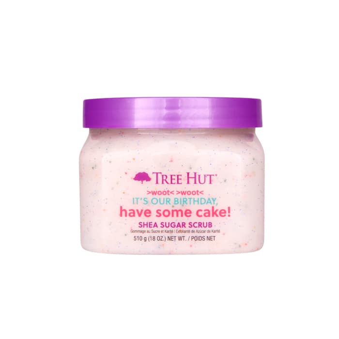 Esfoliante Corporal Tree Hut "It's Our Birthday Have Some Cake" Shea Sugar Scrub 510G