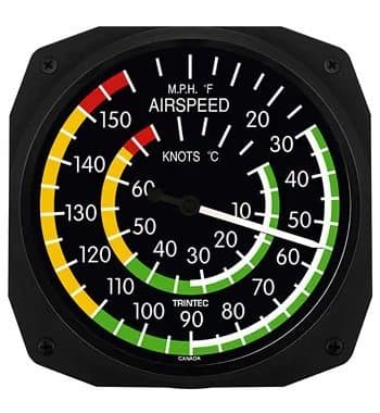 Termômetro Trintec 10" Modern Airspeed 3061-10-C