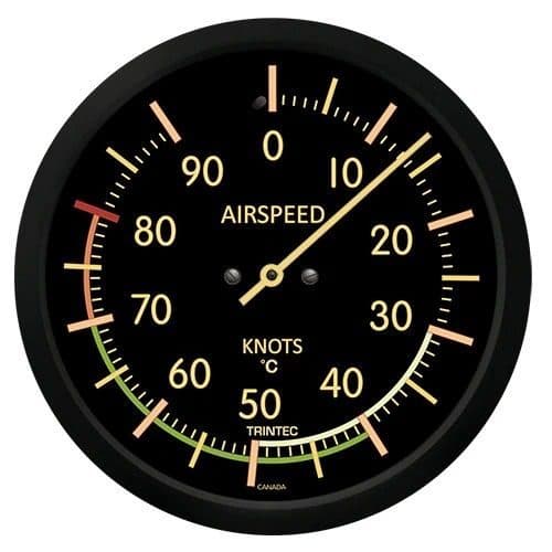 Termômetro Trintec 10" Vintage Airspeed 9061VC-10