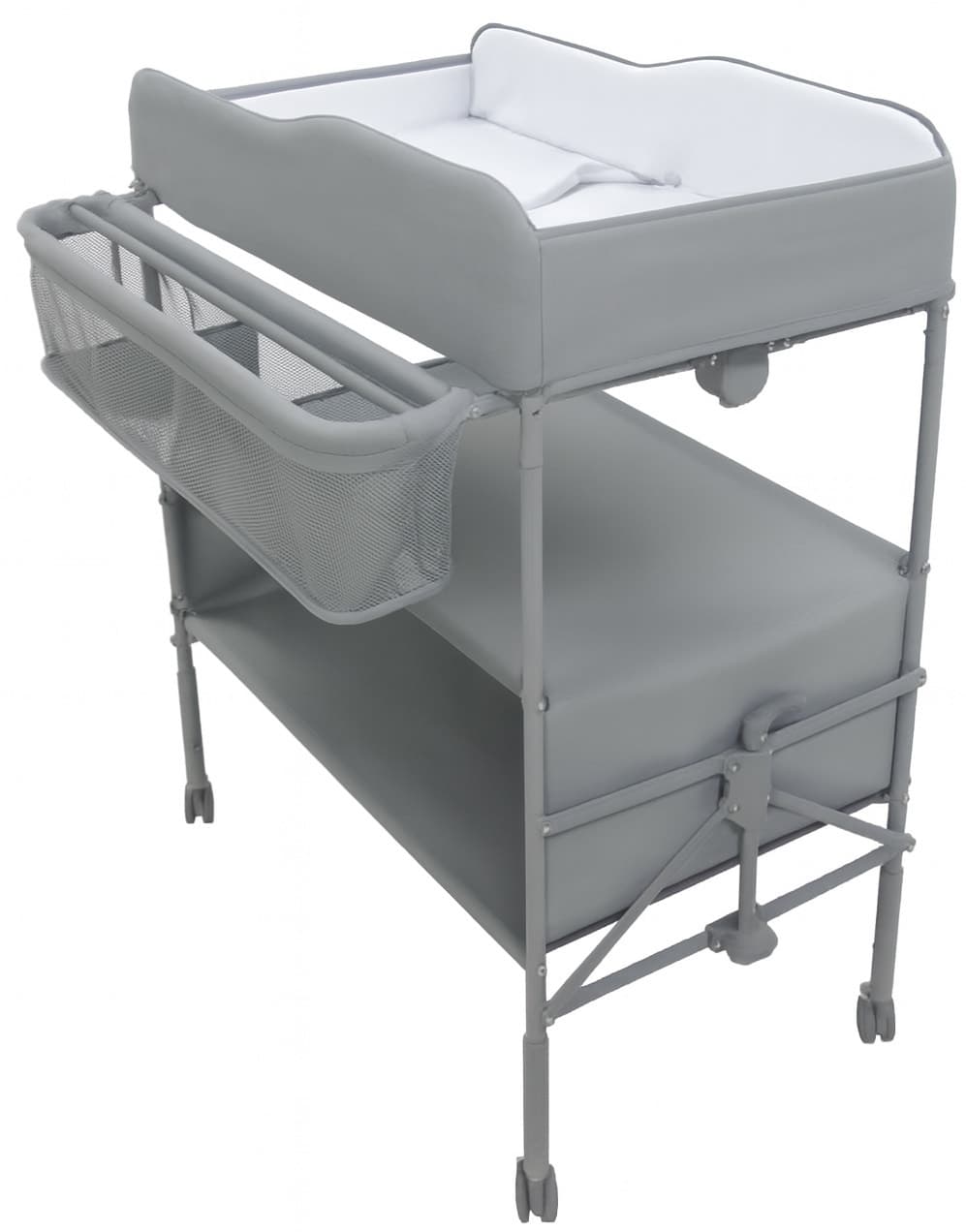 Trocador Portátil Babevy Changing Baby Table N-228 Cinza