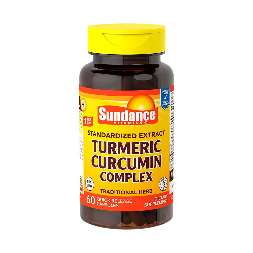 Complexo de Cúrcuma Sundance 60 Cápsulas