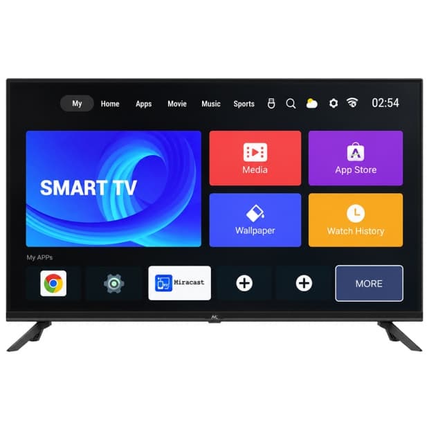 TV 43" Mtek MK43AN1S Smart Android 14 Wifi 2xHDMI Slim
