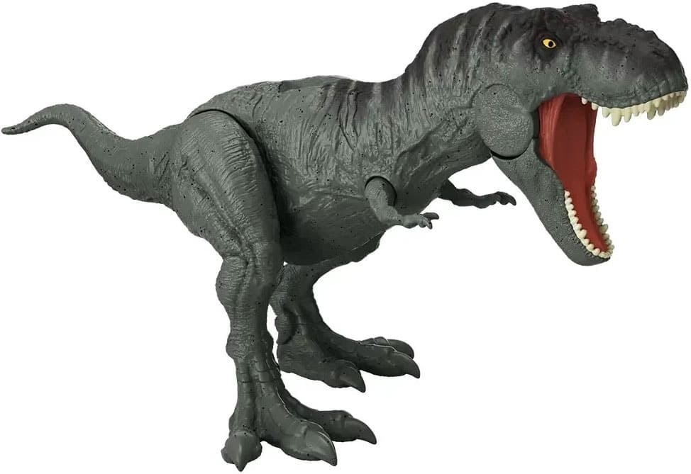 Brinquedo Tyrannosaurus Rex Sound Surge Jurassic World Rebirth Mattel