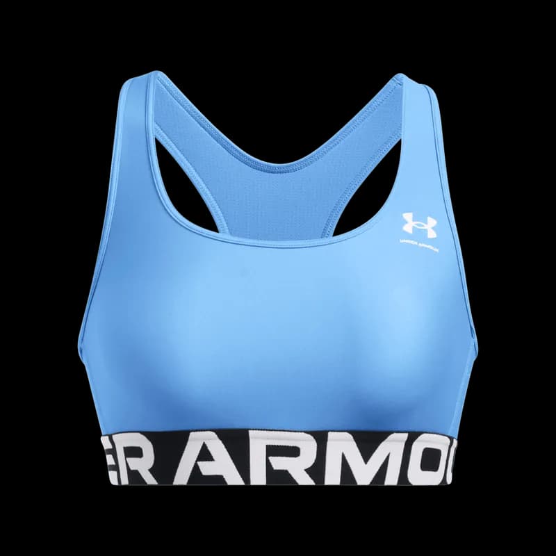 Croptop Under Armour Mid Branded Blu S