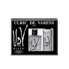 Kit Ulric De Varens Udv Black Eau de Toilette 100ml + Desodorante Spray