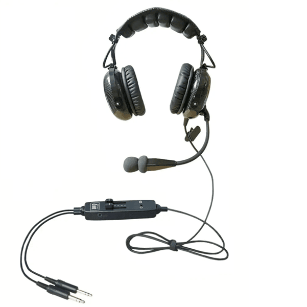 Fone de Ouvido Ufq P38 Pnr Dual Plug Fibra de Carbono