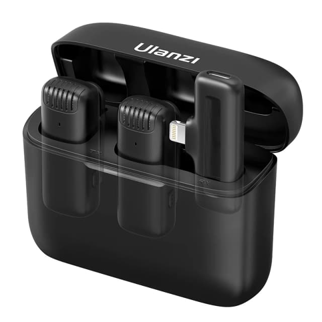 Microfone Ulanzi 2885 Micro Light Preto