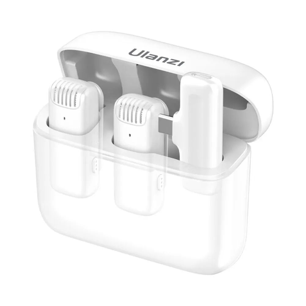 Microfone Ulanzi J12 Typo-c White
