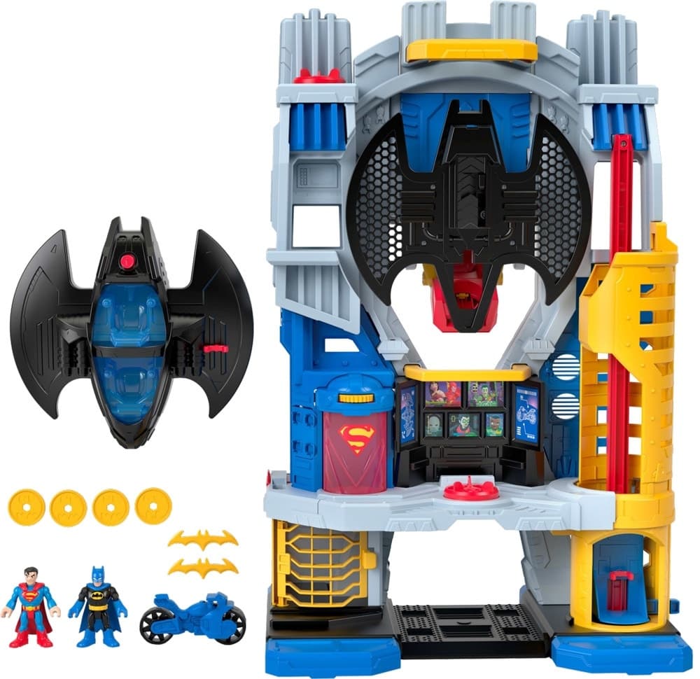 Brinquedo Fisher-Price Ultimate Headquarters Dc Super Friends Hnw08