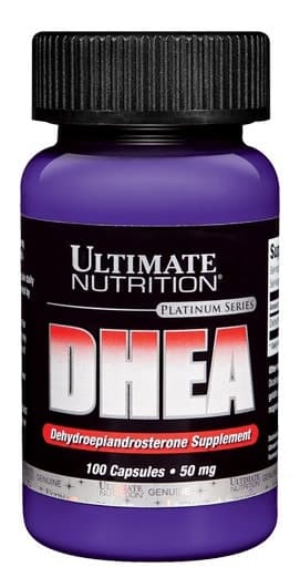 Cápsulas Ultimate Nutrition Platinum Series Dhea 100