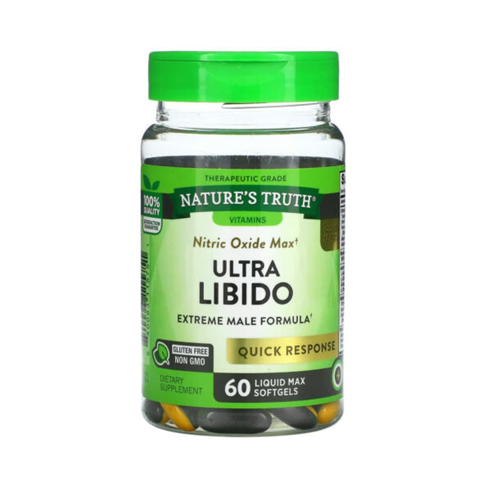 Suplemento Ultra Libido Nature's Truth 60 Softgels