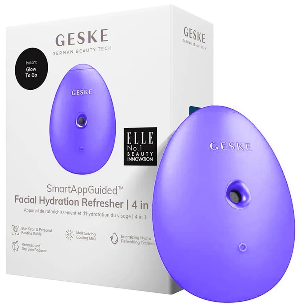 Umidificador Facial Geske Hydration Refresher 4 Em 1 Roxo