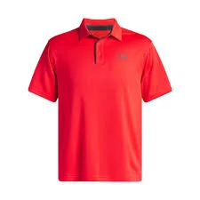 Camisa Polo Md Tech Vermelha Under Armour