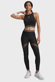 Legging Feminina Under Armour Heatgear Mesh 6010009-008 Preta Tam. G