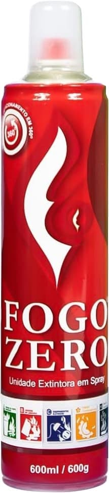 Unidade Extintora Fogo Zero - 600mL