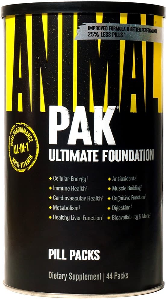 Suplemento Universal Nutrition Animal Pak The True Original 44 Packs