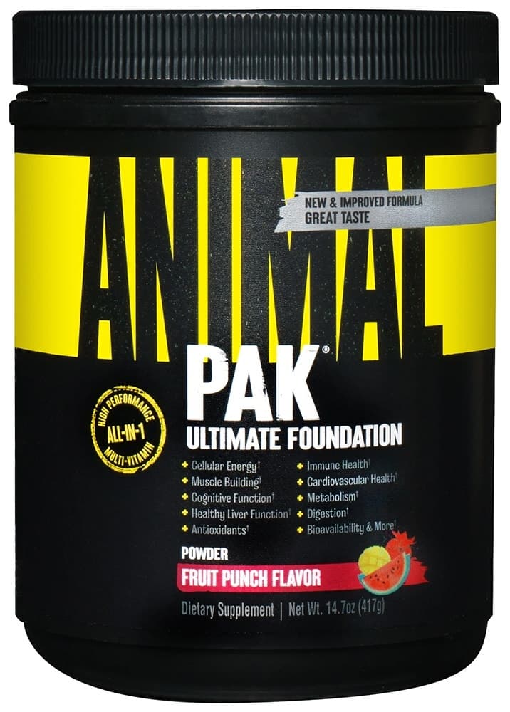 Suplemento Universal Nutrition Animal Pak Ultimate Fruit Punch 417G