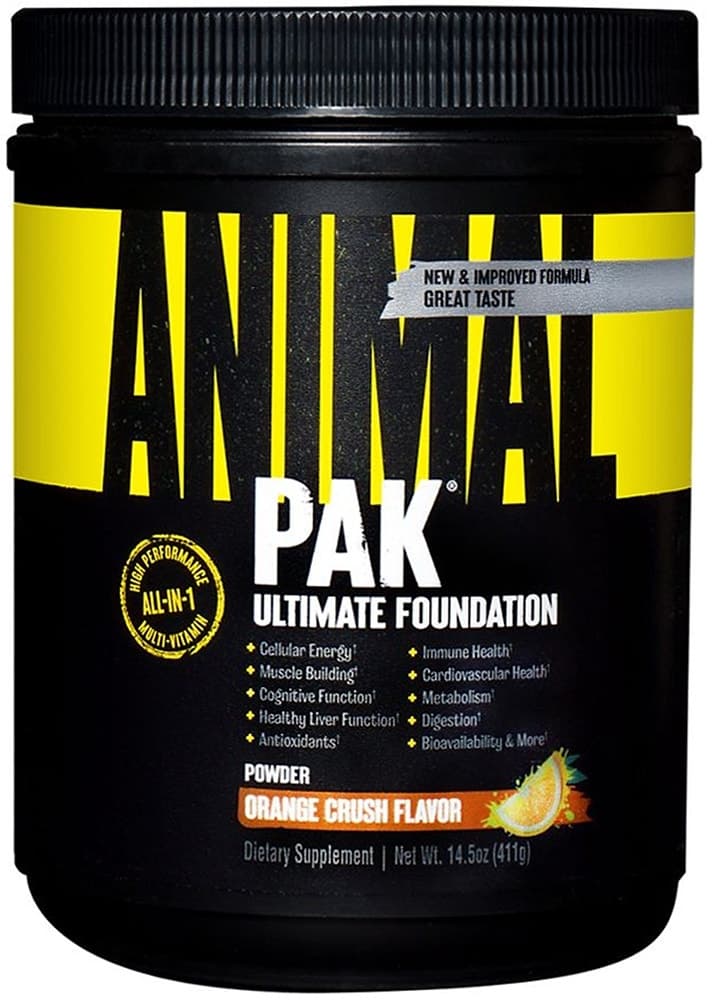 Suplemento Universal Nutrition Animal Pak Ultimate Laranja - 411G