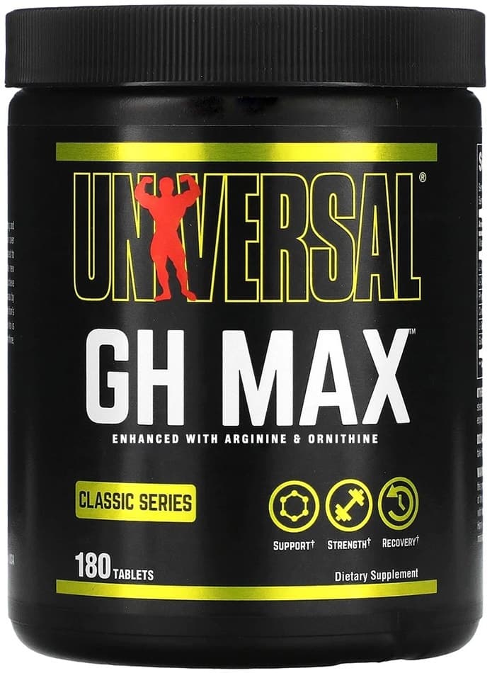 Suplemento Universal Nutrition Gh Max 180 Cápsulas