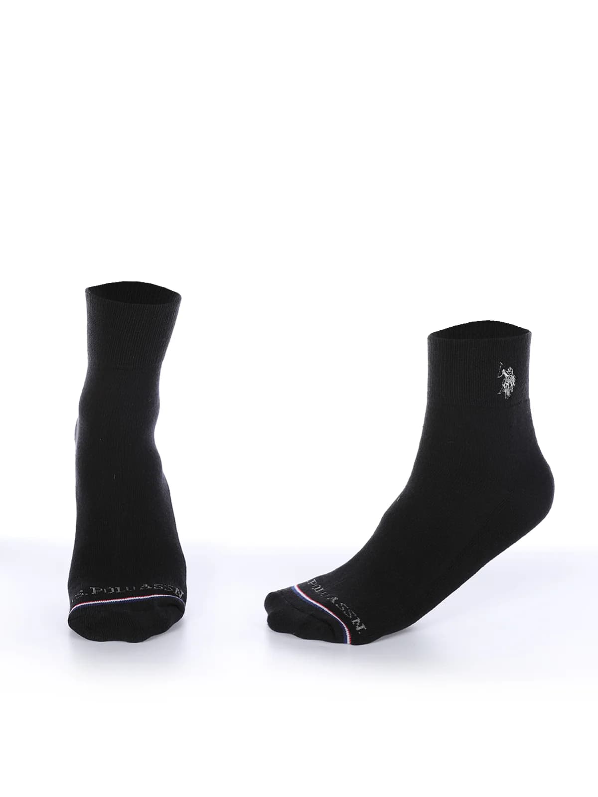 Meias U.s Polo Assn. Usgck-52-131-A-003 3PACK Black