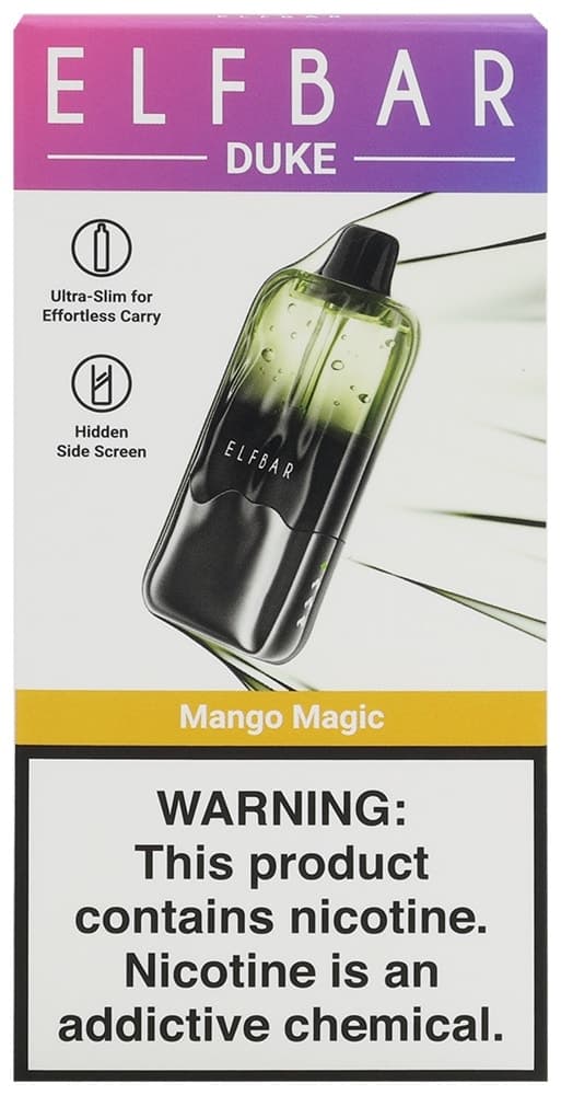 Vape Descartável Elf Bar Duke Mango Magic 35000 Puffs