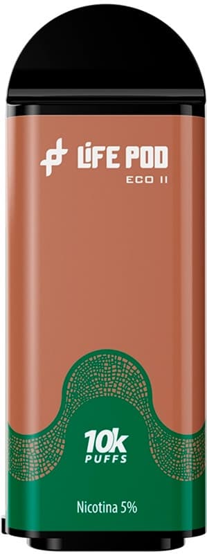 Vape Descartável Life Pod Capuccino 10000 Puffs