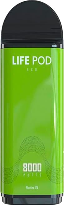 Vape Descartável Life Pod Spearmint 8000 Puffs