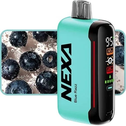 Vape Descartável Nexa Blue Razz - 20000 Puffs