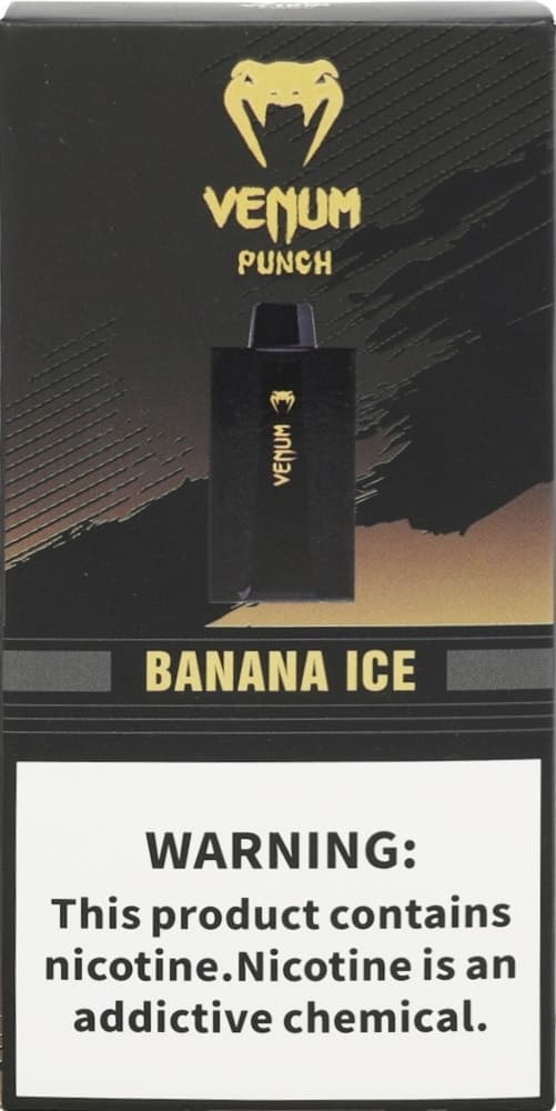 Vape Descartável Venum Punch Banana Ice 35000 Puffs