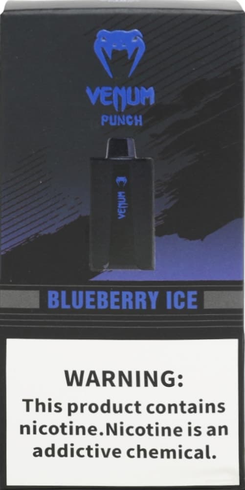 Vape Descartável Venum Punch Blueberry Ice 35000 Puffs