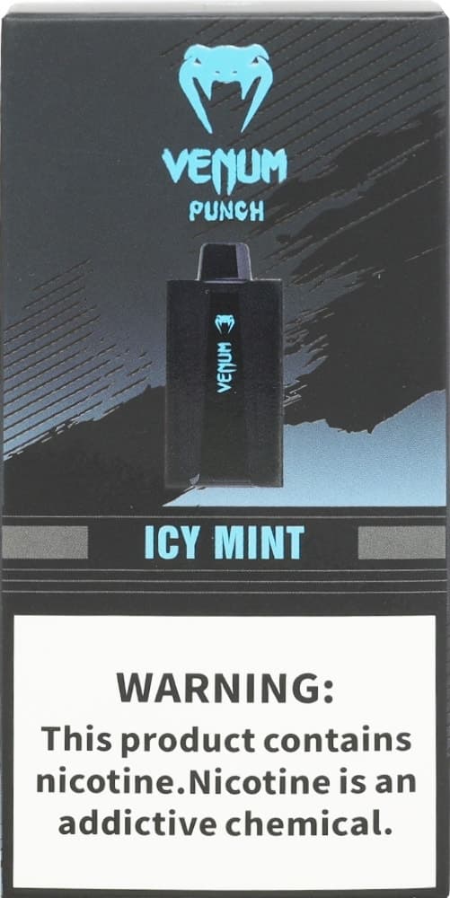 Vape Descartável Venum Punch Icy Mint 35000 Puffs