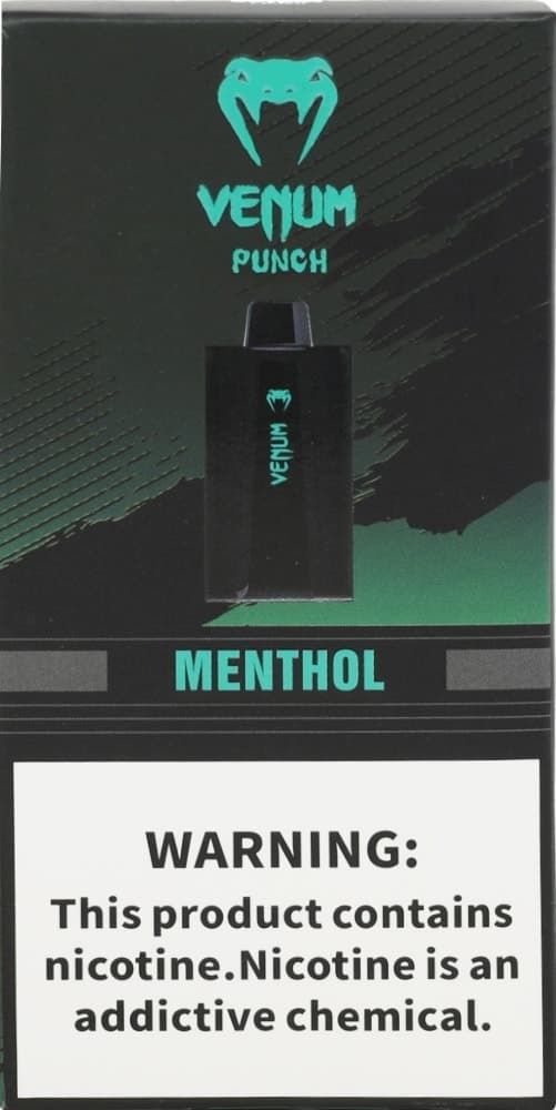 Vape Descartável Venum Punch Menthol 35000 Puffs
