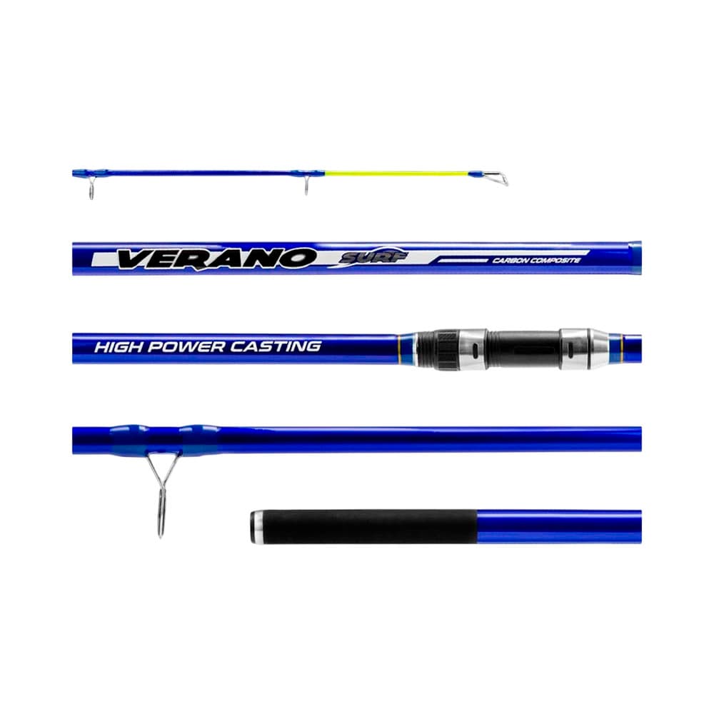 Vara para Molinete Marine Verano Surf 3 Partes Vs-3903 3.90 M