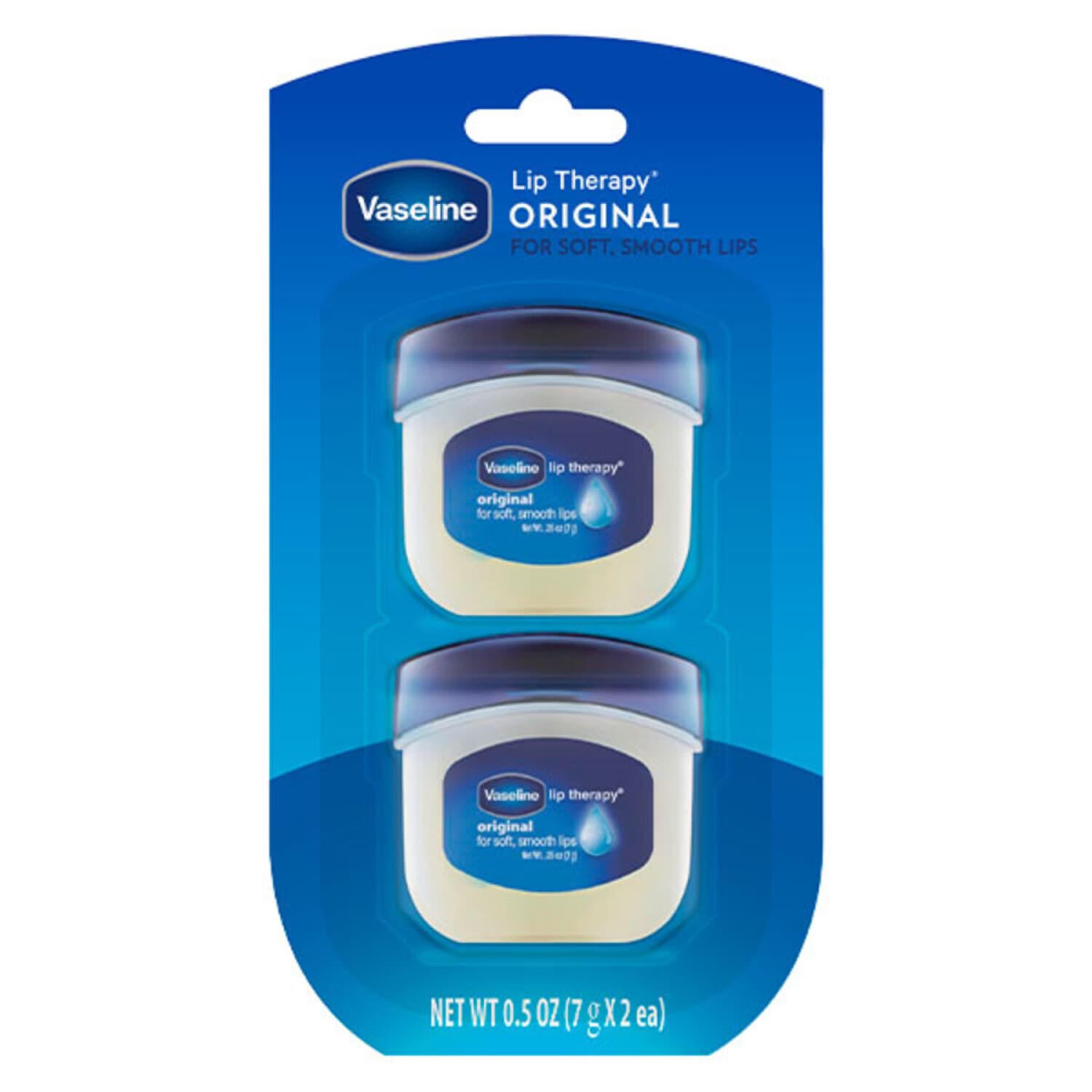 Vaseline Balsamo Labial Lip Therapy MINI Original 2X7G