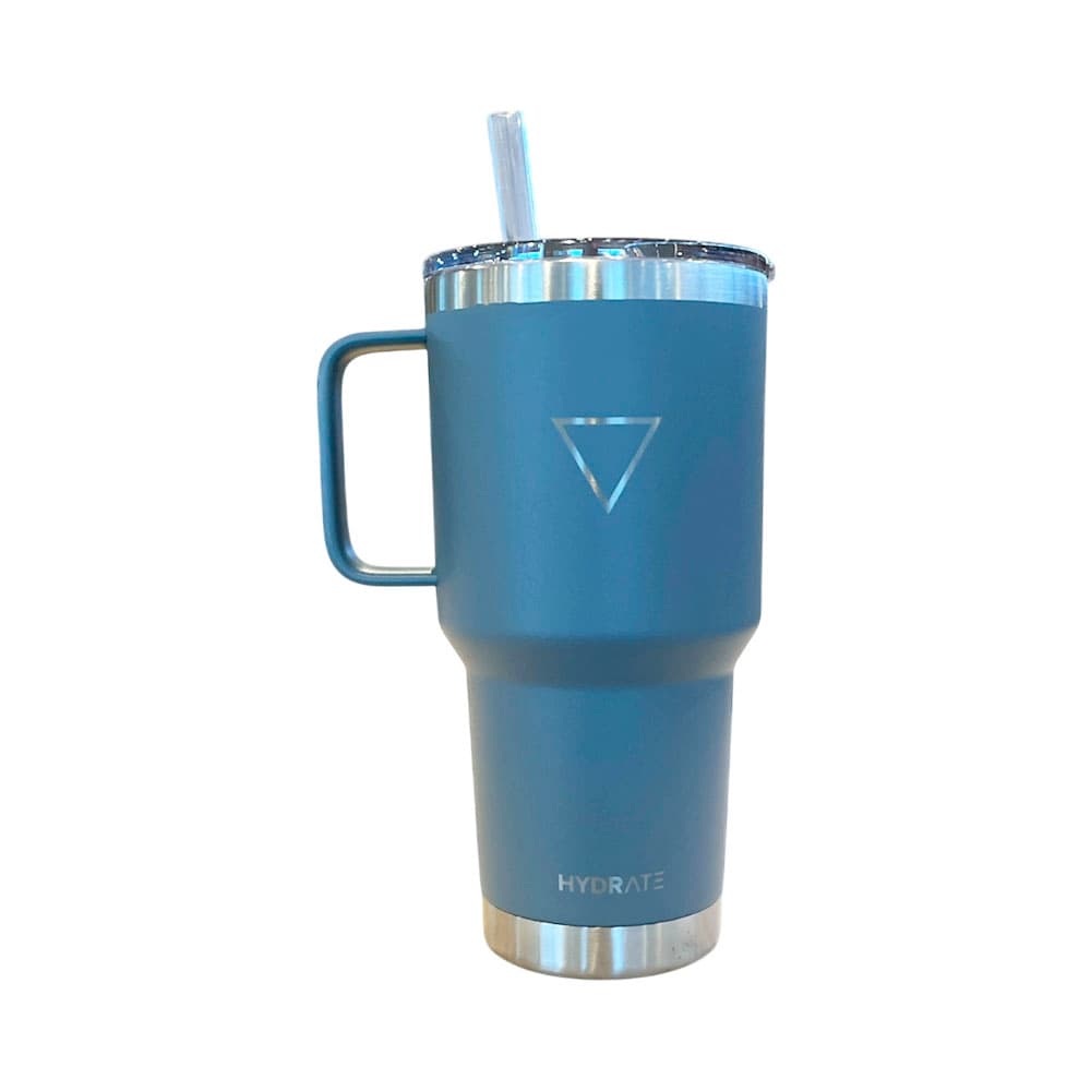 Vaso Térmico Hydrate Pico e Agarre 887ml Cinza