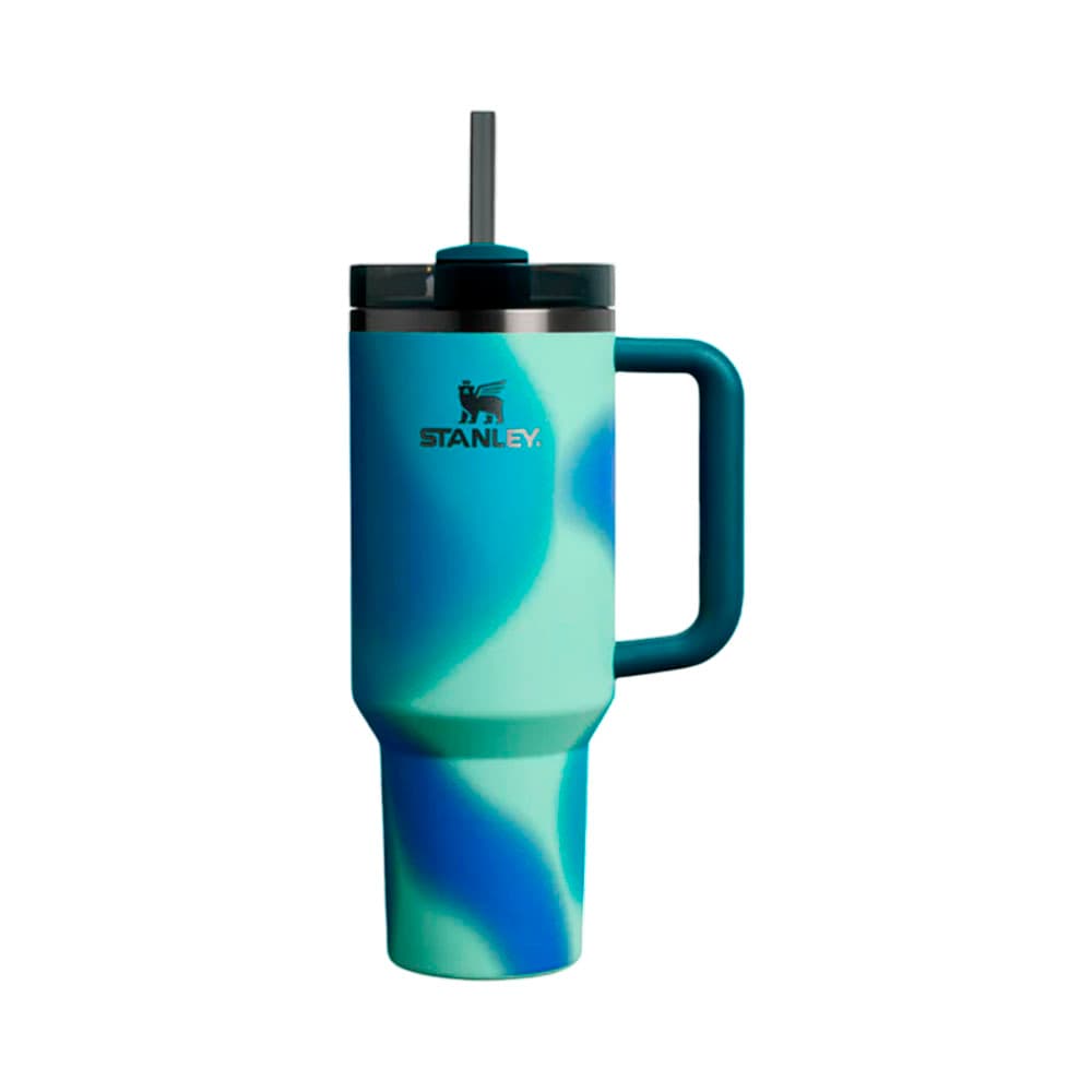 Vaso Térmico Stanley Adventure Quencher H2.0 1.18L Coastal Teal Motion