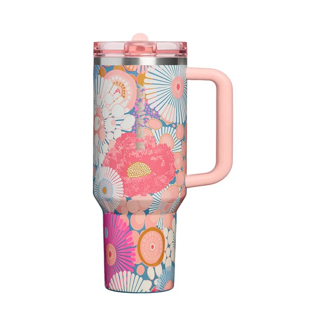 Copo Térmico Stanley Quencher Protpur Tumbler 1.18L Sorbet Wildflower