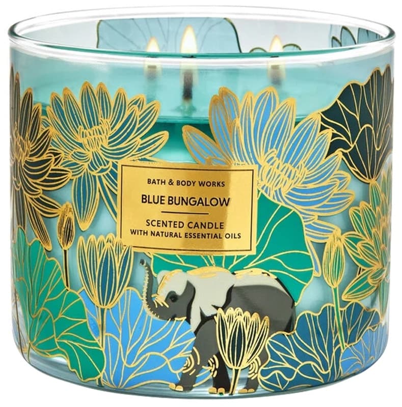 Vela Aromática Bath & Body Works Blue Bungalow - 411G