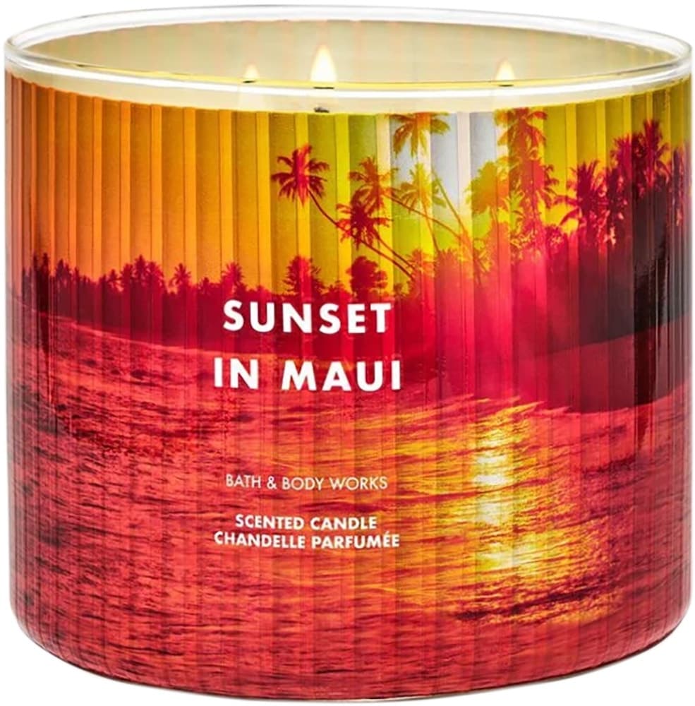 Vela Aromática Bath & Body Works Sunset In Maui 411G