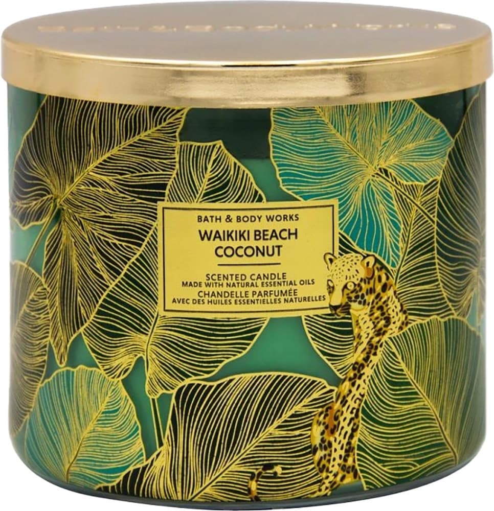Vela Aromática Bath & Body Works Waikiki Beach Coconut - 411G