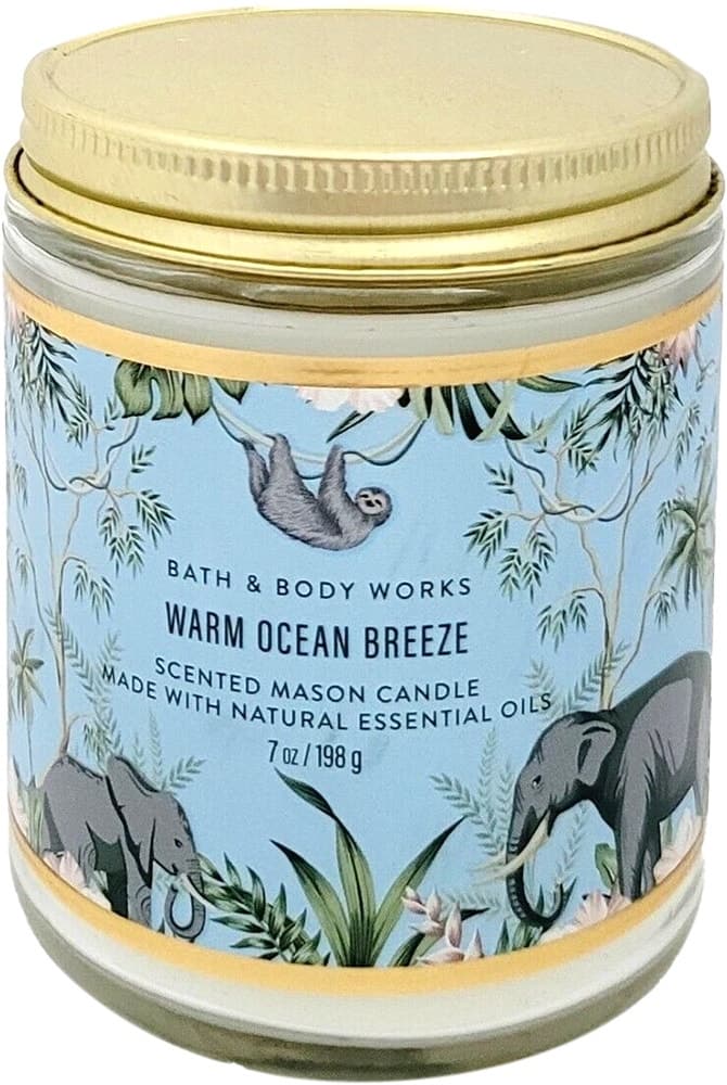 Vela Aromática Bath & Body Works Warm Ocean Breeze - 198G