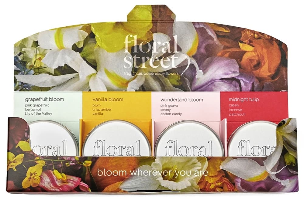 Vela Aromática Floral Street Discovery (4 Unidades)