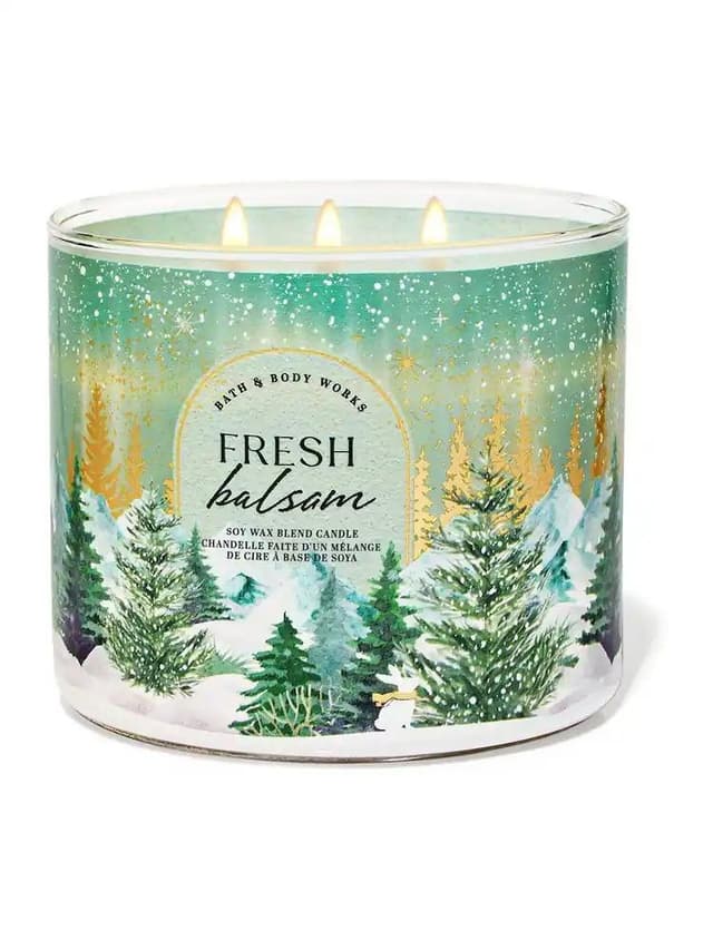 Vela Bath & Body Works Fresh Balsam 411G