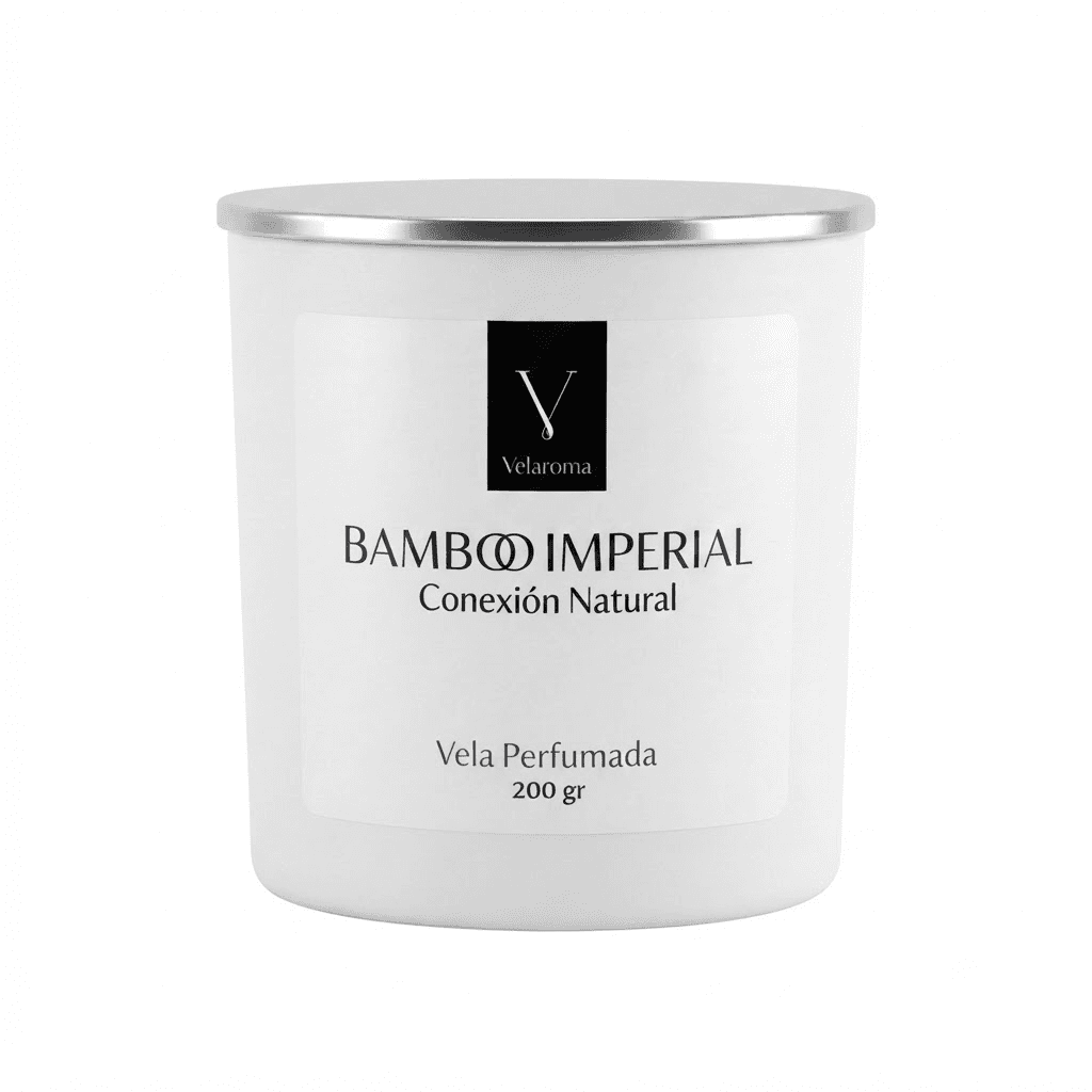 Vela Aromática Velaroma Bamboo Imperial 200GR New